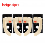 4 tk auto sisemise ukse k&auml;epideme vasak parem asenduskomplekt 82620-2Z02 jaoks Hyundai Tucsoni 2005&ndash;2009 autotarvikute jaoks beež