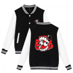 Uued naiste meeste joped Bomber Jope The Amazing Digital Circus Anime pesapalli jope Suurem&otilde;&otilde;tmeline hip-hop &uuml;ler&otilde;ivad kolledžipaaridele Kohandatud r&otilde;ivad XS