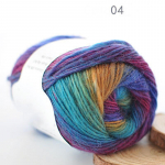 1 tk 50 g/r&uuml;hm l&otilde;ngakera Rainbow Gravity Color DIY koe l&otilde;ng kudumine sall kampsun sall m&uuml;ts l&otilde;ng abimaterjalid