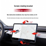 Tesla Model 3/Y P&ouml;&ouml;rleva Keskekraani Hoidiku Lisatarvik MODEL 3 (2017-2023)