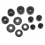 Rula Amortisaator PU Must Suure vastupidavusega Bracket P&otilde;rutuskindel pad Longboardile