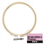 Cadre tambour broderie - Non sp&eacute;cifi&eacute; - Rond en bois - 10 cm - Bois massif - Mixte