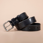 Esimese kihi veisenahast v&ouml;&ouml; Retro puhtast lehmanahast pandlaga meeste ehtsast nahast v&ouml;&ouml; 110cm-130cm must