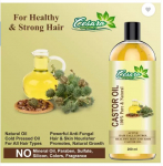 Cesaro Organics Cold-Pressed, 100% Pure Castor Oil - Moisturizing & Healing, For Skin & Hair Oil (200 ml)