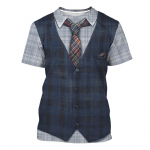 Piraadikapteni graafiline T-s&auml;rk meestele Naljakas Cosplay kost&uuml;&uuml;m Meeskonnakaelusega L&uuml;hikeste varrukatega Smokingi T-s&auml;rk Uus Vabaaja T-s&auml;rk Top 2XL