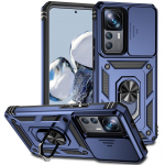 &Uuml;mbris Xiaomi 12T Redmi Note 11 Pro 11S Note 10 Pro Poco X4 X3 M3 11T liugobjektiiviga kaamera jaoks, soomus, vastupidav s&otilde;jav&auml;eline kate Redmi 9A sinine