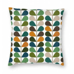 Orla Kiely Mitme varrega ja linnuga padjakate Skandinaavia lilleline p&otilde;randapadjakate elutoa diivanile, padjap&uuml;&uuml;r, kodukujundus 45x45cm