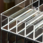 7 Grid Storage Box Clear Plastic Makeup Cosmetic Stand Holder Huulepulga korraldaja 1pcs