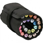 Trousse - GRAPH'IT - Roll & Go - 24 marqueurs - Opaque - Ind&eacute;l&eacute;bile