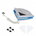 Kahepoolne magnetiline aknapuhasti klaaspindadele, puhastusvahend(Sinine ) sinine