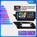 Ossuret 10.25 Android 13 Autoraadio 2din Intelligentne Carplay Mercedes Benz W212 E-klassile E200 E230 E260 E300 S212 NTG 4.0 4.5 5.0 Multimeedia Heli HC2 2G 32G AI