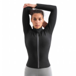 Naiste Saunas&auml;rk Varrukad Kaalulangetaja Kuum Higikost&uuml;&uuml;m Salendav Fitness Vest Body Shaper Treeningvest XL must