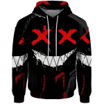 Meeste kapuutsiga kampsunid Pullover L&otilde;bus Graffiti kapuuts Graafiline kapuuts Y2k Naljakas isikup&auml;ra Riided 3D-mustri tr&uuml;kkimine Uus ja S