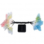 P&auml;ikeseenergia LED-optilise fiiberiga valgusti Dragonfly Butterfly Garden Decor