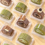 10 tk Mousse koogikarp kaanega &Scaron;veitsi rull-magustoidu pakkekarbid Pulma-s&uuml;nnip&auml;eva Baby Shower Party toidu s&auml;ilituskonteinerid