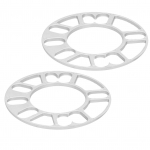 2 TK Ratta vahepuks 3,1 tolli sisel&auml;bim&otilde;&otilde;t 5,9 tolli v&auml;lisl&auml;bim&otilde;&otilde;t 0,2 tolli paksus Alumiiniumsulam 45 naastiga ratta jaoks