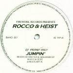 12-tolline plaat ROCCO & HEIST - Jumpin' / Rock Da Beat BANG001 Firework Record UK Tantsu- ja elektrooniline Muusika Kasutatud