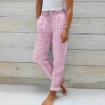 Vabaaja p&uuml;ksid Triibuline Print Trend Suvised spordip&uuml;ksid Fitness Jooksup&uuml;ksid L sinine