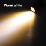 Pinnale paigaldatav Mini USB 5V 1W LED kohtvalgusti P&ouml;&ouml;ratav laevalgusti Ehtevitriini Letikapp Riiul Prožektor white shell