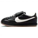 Nike Cortez nahast SE Tiempo pakett - Must unisex tossud Valge Kummi-pruun IM4843-010 41