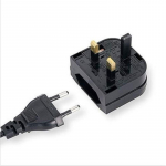 Uus Euroopa Euro EU 2 Pin to UK 3Pin Power Socket Travel Plug Adapter Converter
