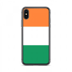 Coque iPhone XS - MARQUE - Drapeau de l'Irlande - Silikoonist supp - Kaitse&scaron;okid - Design l&eacute;ger