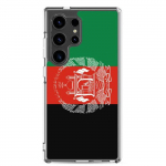 Coque T&eacute;l&eacute;phone &ndash; Samsung &ndash; Galaxy S24 &ndash; Drapeau Afghanistan &ndash; Souple &ndash; mitmev&auml;rviline