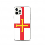 Coque T&eacute;lephone Drapeau Guernesey &ndash; iPhone 12 Pro