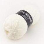 Laine Plassard Addict 02 Blanc Cass&eacute; valge