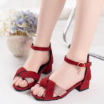 Suvised laste nahast kingad T&uuml;drukute pulmakleit kingad Laste printsessi lilledega sandaalid t&uuml;drukutele Vabaaja tantsukingad Lamedad sandaalid 26-Insole16.5cm