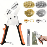 [Isetegemise t&auml;ielik &ouml;&ouml;side l&ouml;&ouml;miskomplekt] 200 tk 10 mm r&otilde;ngast T&auml;ielik &ouml;&ouml;side l&ouml;&ouml;miskomplekt - Ideaalne isetegemise present-, kunstnahast ja veekindlast kangast projektide jaoks 200pcs