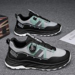 Platvormtennised Mehed Punk Vabaaja Tennised Mees Trend Must T&auml;navastiil Sport Jalgsi Kingad Mees Jooksu Tennised 44 must