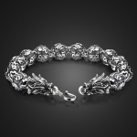 Rahvuslik stiil Retro Draakon Buddha helmes Meeste k&auml;ev&otilde;ru Rahvuslik stiil Valge vask Rodineerimine Topeltkraan 19