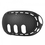 Silikoonist VR Shell kaitsekate Quest 3 peakomplekti tarvikutele, must