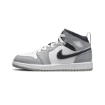 Air Jordan 1 Mid PS Light Smoke Grey Laste tossud Valge Antratsiit 640734-078 35 gray