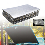 10 Pieces Sound Heat Insulation Mat 25x18 cm Proofing Foam Truck Pads for 5mm