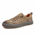 Moodne Moetrend Meeste Vabaaja Nahast Kingad 2024Uus Luksuslikud Disainerid Vabaaja Oxford Kinga Klassikaline Paelkinnitusega Libisemisvastane Tenis Masculino Kinga 38 khaki