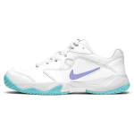Nike Court Lite 2 Klassikalised Mugavad P&otilde;rutuskindlad Libisemiskindlad Vastupidavad Madalad Tennisejalatsid Naiste toss Valge Sinine Lilla AR8838-124 35.5