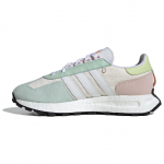 Adidas Originals Retropy E5 Nahast Boost Mugavad L&ouml;&ouml;ki Summutavad Libisemiskindlad Madalad Vabaajajalatsid Naiste toss Roheline Valge Kollane ID6259 43⅓