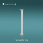 Turvaline kassikindel siseruumide lemmikloomat&otilde;ke: Kr&uuml;pteeritud, K&otilde;rgendatud Aed&mdash;Punch-Free Disain Kassidele ja Koertele, Ideaalne R&otilde;dudele ja Vaheseintele. Height 130cm, Gap 3.5cm, Automatic