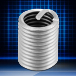 50pcs Stainless Steel SS304 Coiled Wire Helical Screw Thread Inserts M6 x 1.0 x 2.5 D Length