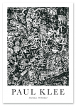 Plakat Paul Klee abstrakcja small world 30x40 cm