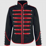 Steampunk Meeste Gooti R&otilde;ivad S&otilde;jav&auml;ejakid Keskaegne Vanaaegne Jakk P&uuml;stkrae Rokk Frakk Meeste Retro Punk Mantel XXXXXL