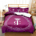 Uus 3D Juicy Couture Aastaringselt Kahekohaline Voodipesukomplekt 3-osaline Tekikokkuv&otilde;te Vooditekk Tekikate Topelt Suur Tekikate Kodutekstiilid AU Double(180x210cm)