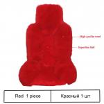 Villane autoistme kate Talvine soe Plush auto villane padi naturaalne karusnahk Austraalia lambanahk Auto Woo istmekate karusnaha tarvikud