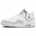 Jordan Courtside 23 amortisaatorid libisemiskindel keskmise k&otilde;rgusega vintage korvpallijalatsid meestele hall valge Jordan HQ1192-101 Jordan HQ1192-101 47.5