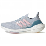 Adidas Ultra Boost 21 Halo Blue Fresh Candy Naiste tossud FY0395 36⅔