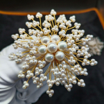 Elegantne Mitme P&auml;rliga Lumikelluke S&otilde;lg Salli S&otilde;lg - Naiste Peen R&otilde;ivaste Aksessuaar 14k Gold-Plated Accessories