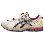 ASICS Gel Kahana 8 FL Kulumiskindel Hingav Katvus Madal L&otilde;ige Vabaaja Maastikujooksu Jalan&otilde;ud Meeste Valge Must Punane Tossud 1011B828-100 39 white