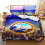 Sonic Kolme Seeria, Kolmeosaline Voodipesu Kodutekstiili Komplekt EU Single 135x200cm